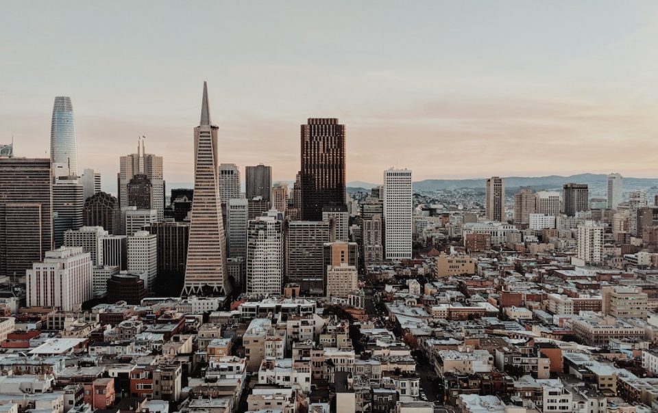 Skyline view of San Francisco