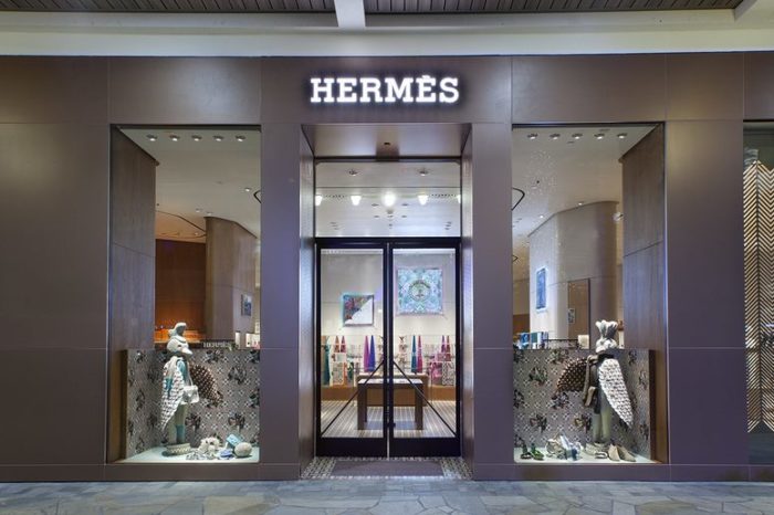 Hermes entrance exterior