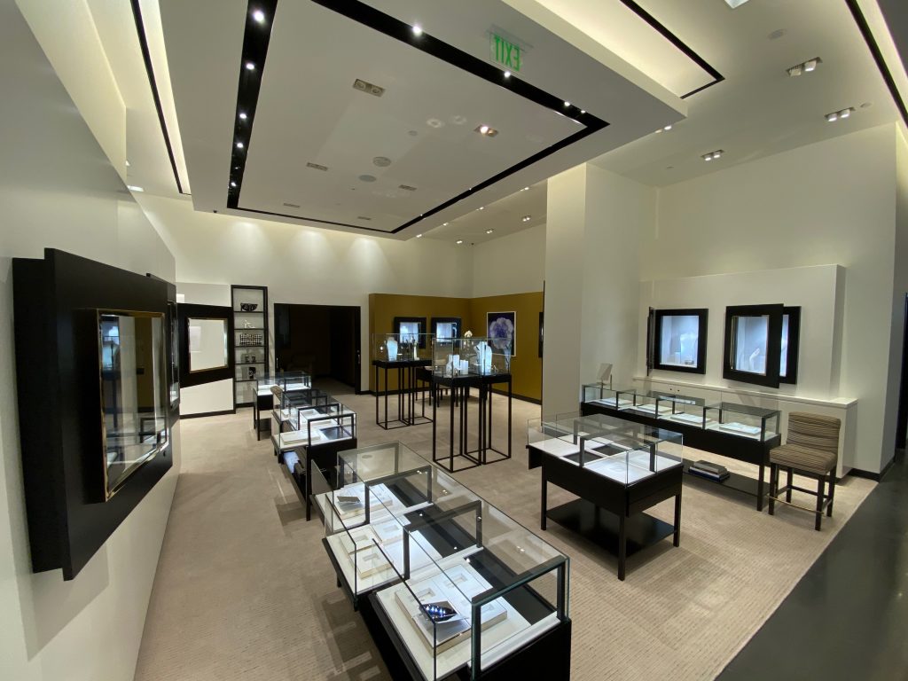 Interior of Chanel store located at Wilshire Blvd., Beverly Hills, CA.