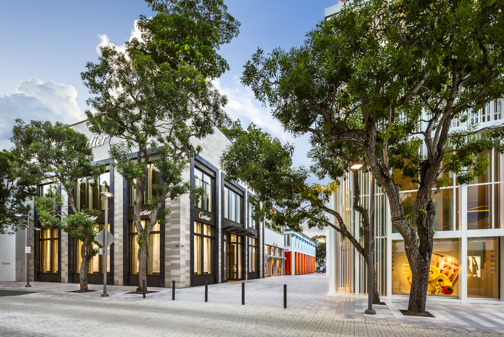 Miami Design District Cartier and Hermes stores