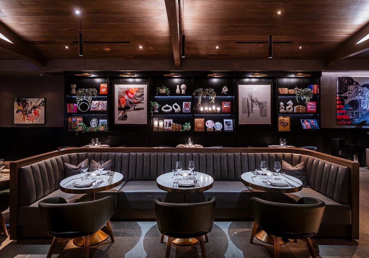 Amalfi Llama Miami restaurant interior atmosphere